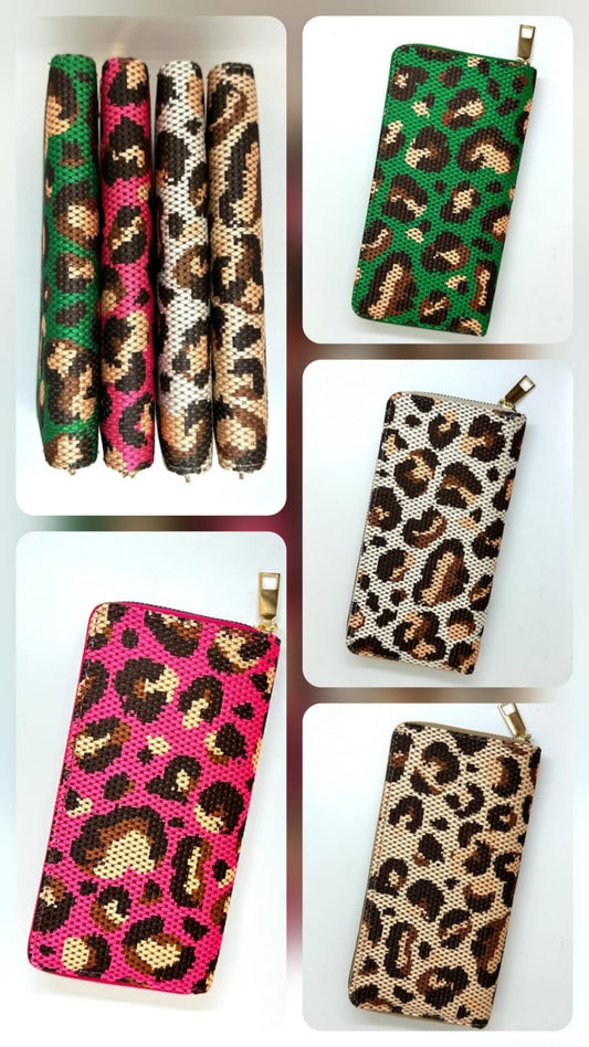 Billetera Animal print grande