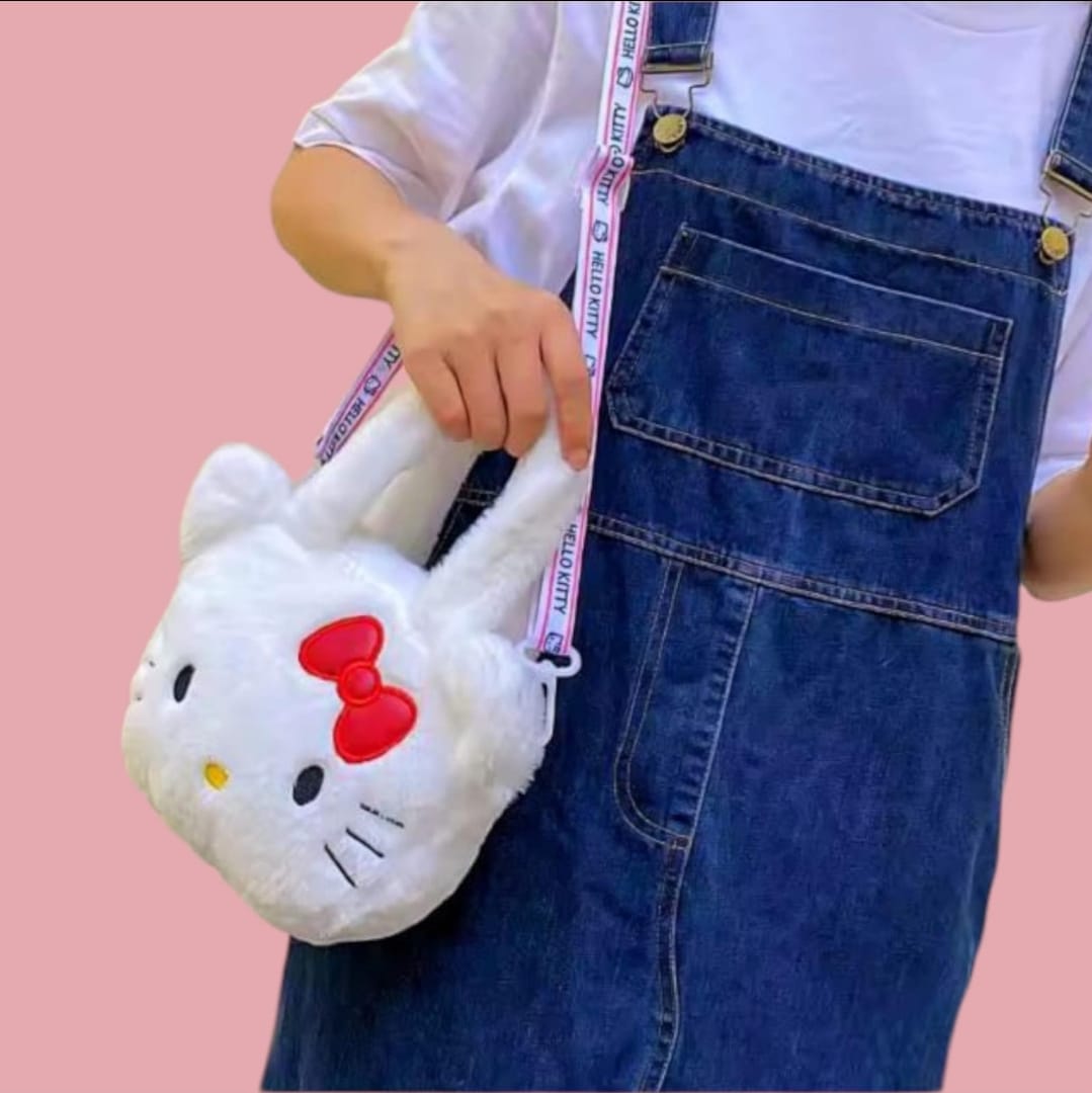 CARTERA BANDOLERA PELUCHE