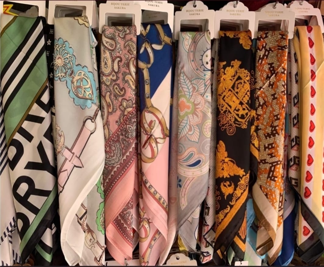 PAÑUELOS DE SEDA 💞 70 x 70