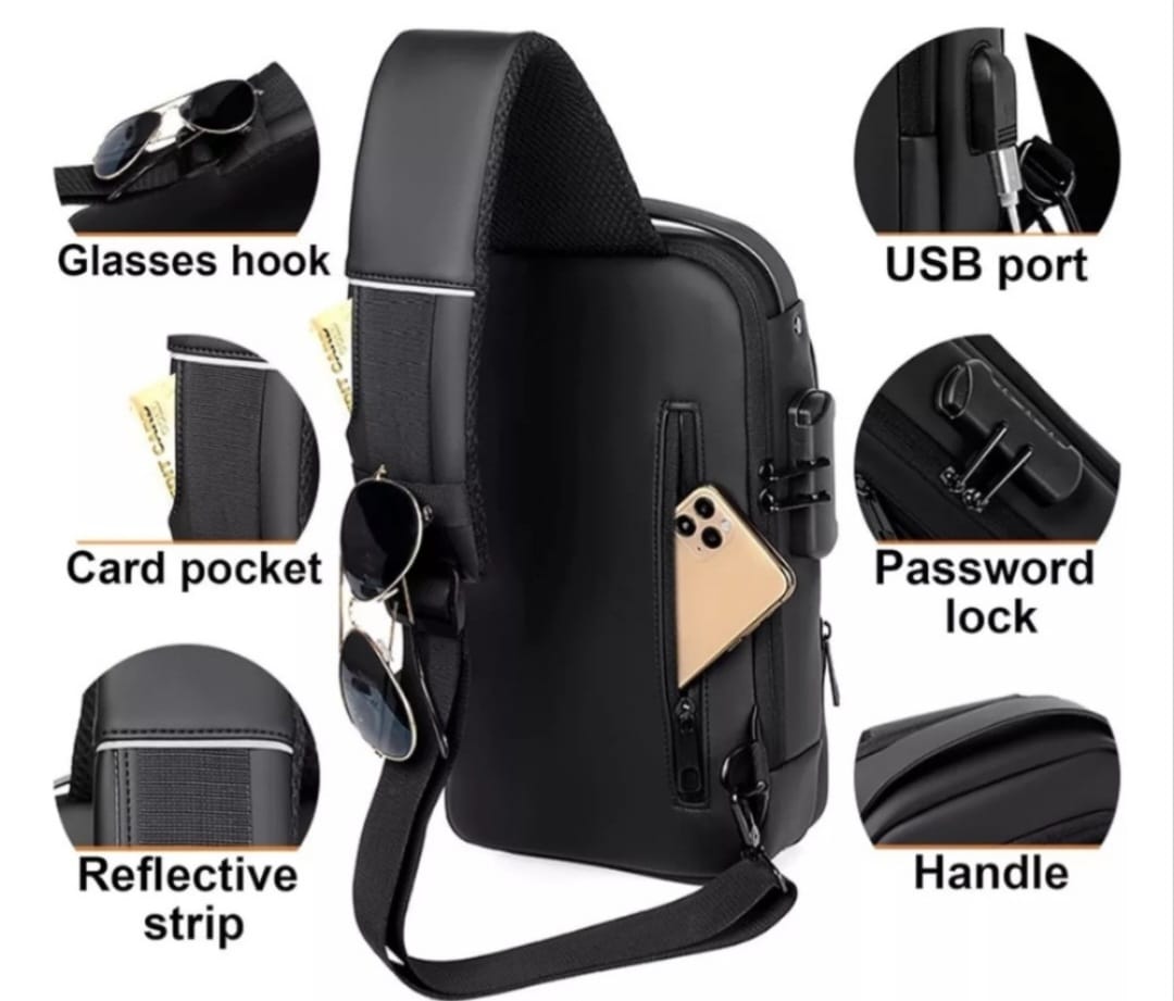 Morral impermeable Antirrobo