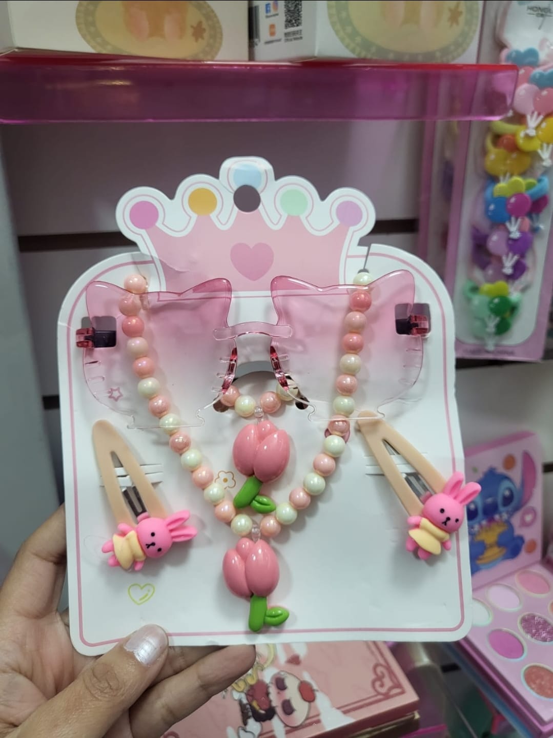SET CON 🌼4 ACCESORIOS 🌼