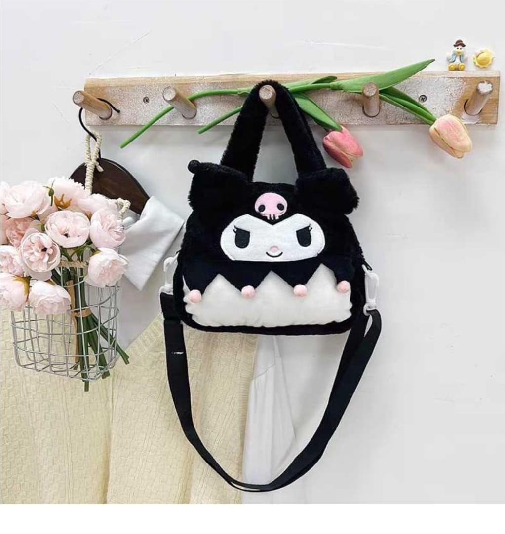 CARTERA BANDOLERA PELUCHE