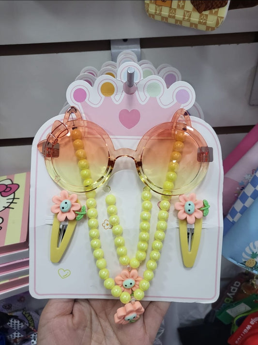 SET CON 🌼4 ACCESORIOS 🌼