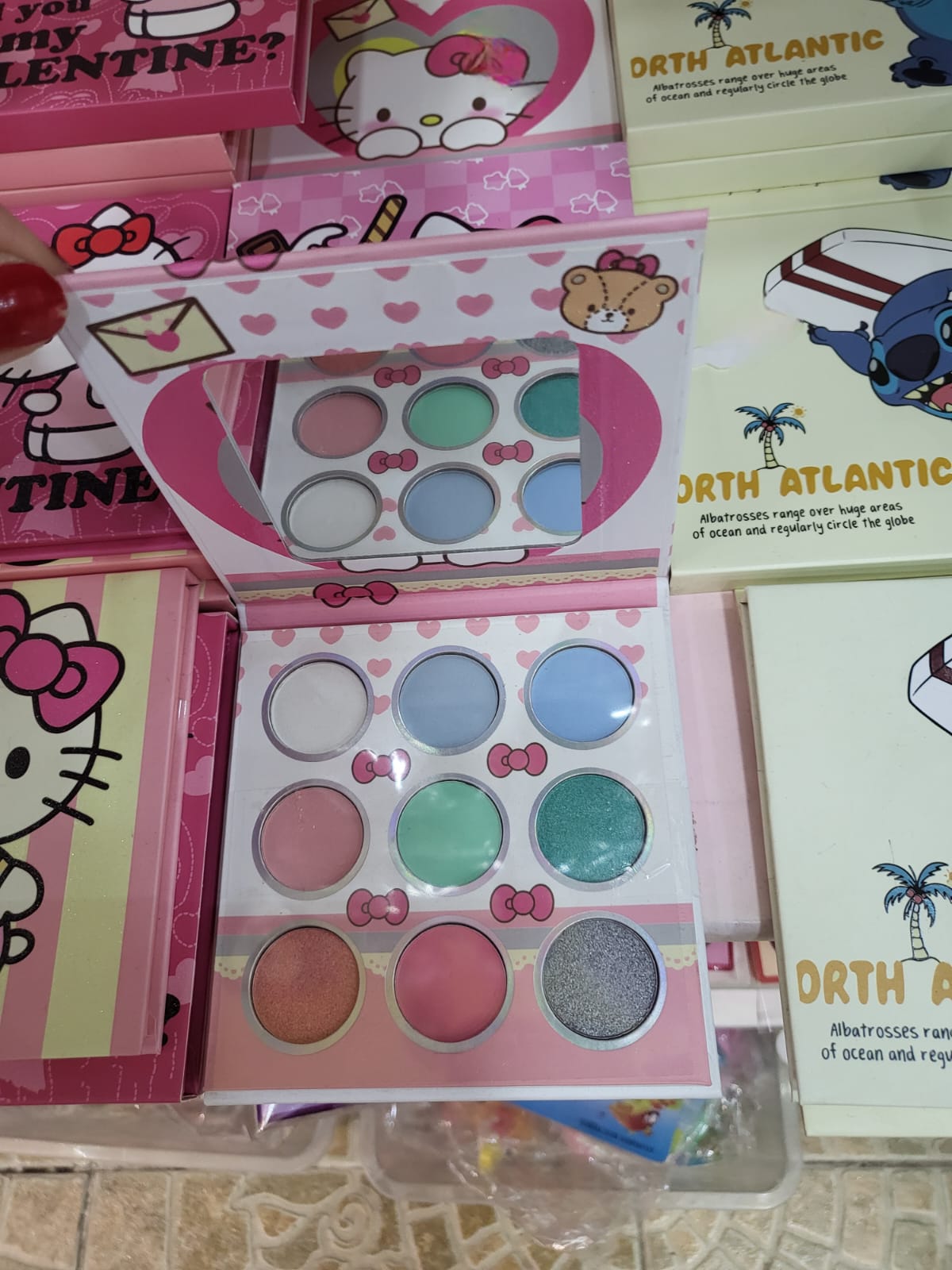Paleta maquillajes teens