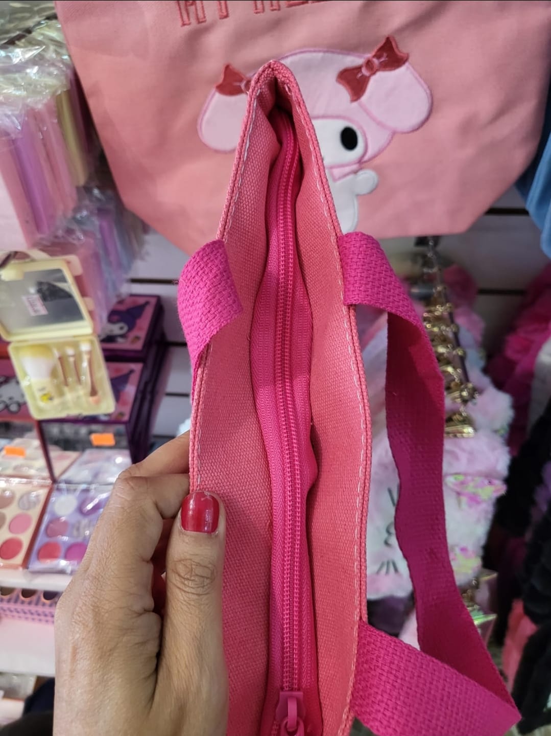 CARTERA DE MANO MELODY - KITTY - CINNAMON