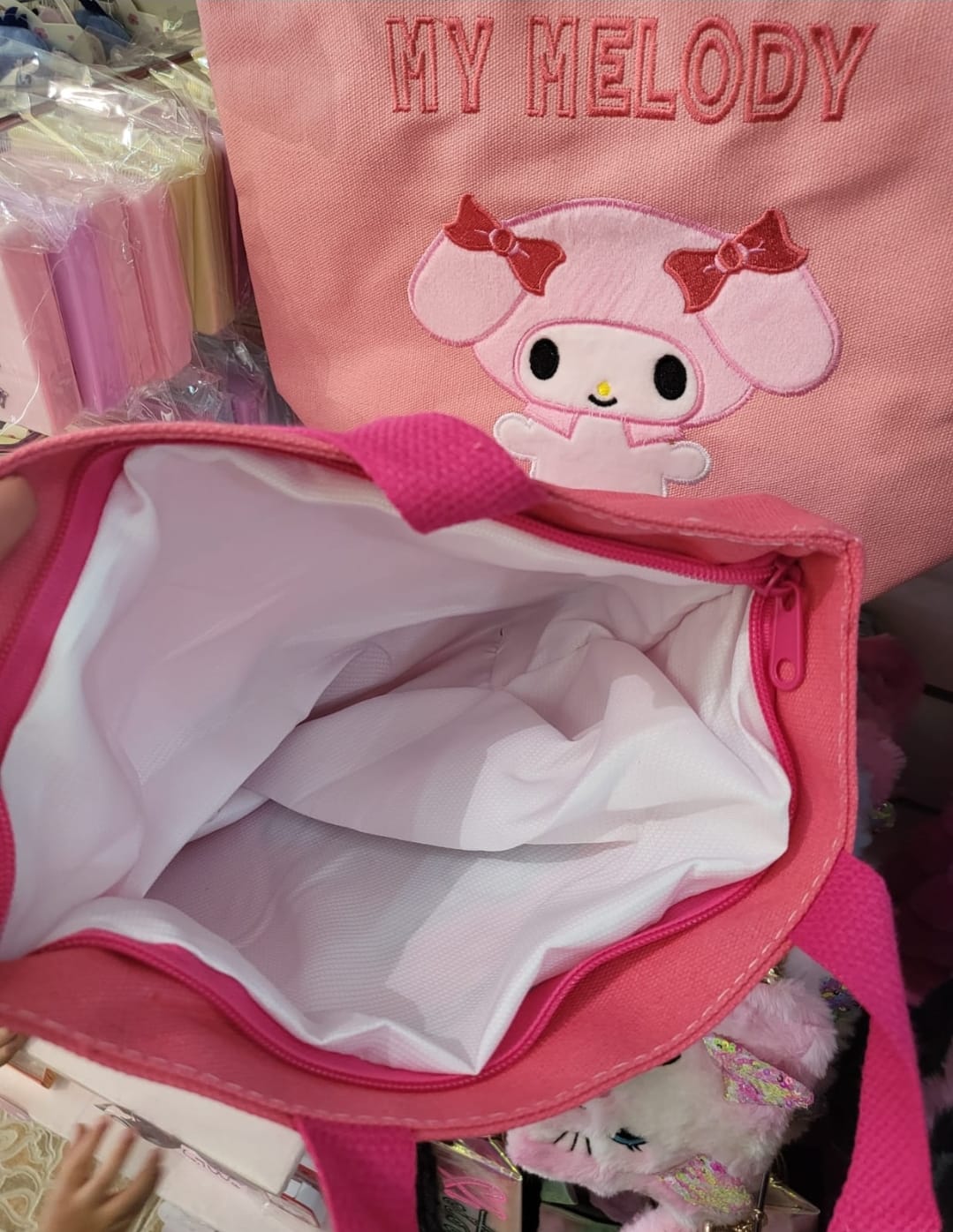CARTERA DE MANO MELODY - KITTY - CINNAMON