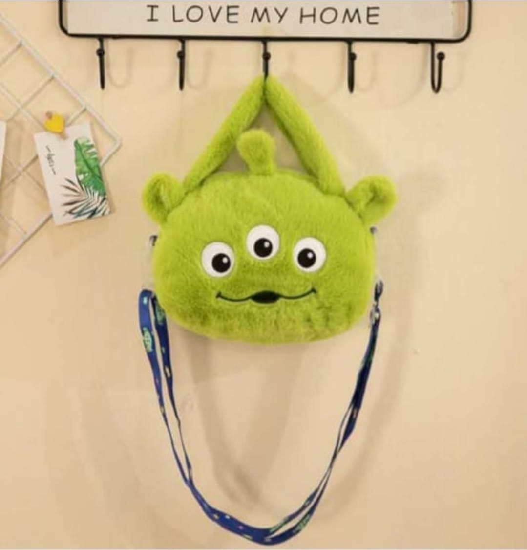 CARTERA BANDOLERA PELUCHE